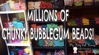 1 MILLION + Chunky Bubblegum Beads Live in the Bead Room at My Pretty Posh Princess