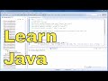 Learn Java - Exercise 07x - Use Strings in Java Progamming