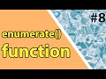 How to use Python enumerate() built-in function