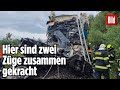 Horror-Crash: Drei Tote nach Zugkollision in Tschechien