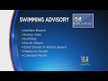 Miami-Dade Health Authorities Issue Swimming Advisory For Area Beaches