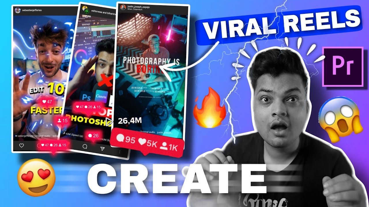 Viral Reels Editing Tutorial Premiere Pro Youtube
