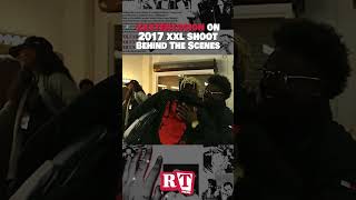 XXXTENTACION on  2017 XXL Freshmen Backstage