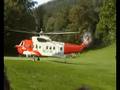 Irish Coast Guard Search and Rescue Helicopter lands at Castlewellan Castle Co Down Northern Ireland Irish Coast Guard Search and Rescue Helicopter lands at Castlewellan Castle Co Down Northern Ireland