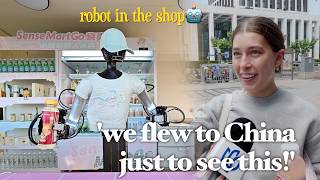 Futuristic, Capsule-shaped Convenience Shops Run by AI-Powered Humanoid Robots Pop up in Shanghai