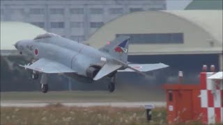 ◇第302飛行隊セカンドミッション・タッチアンドゴー◇F-4ファントム・Rwy03R◇百里基地◇nrt hhh