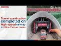 Tunnel construction completed on high-speed railway to China-Vietnam border | The Nation Thailand