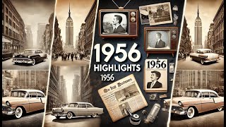 1956 Highlights 📅 | A Year in Review - Month by Month 🌟