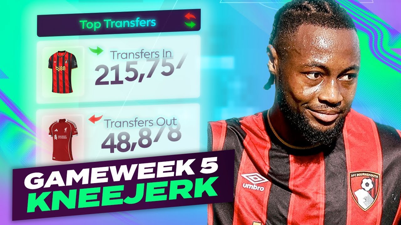Wildcard Success рџґі Fpl Kneejerk Gameweek 5 Fantasy Premier League