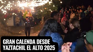 Gran Calenda de San Baltazar Yaztachil en El Alto 2025 #culturaoaxaqueña #calenda