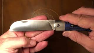 One Minute Knife Video: QSP Worker  carbon fiber and G10