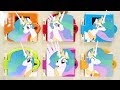 Princess Celestia EPIC Trapped Doors Matching Colors and Surprises