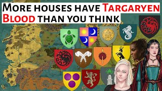 More House Have Targaryen Blood Than You Think. Sort Of. | House Of The Dragon History & Lore