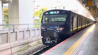 [埼京線発車シーン]大崎駅12000系(相鉄車)各駅停車新宿行き