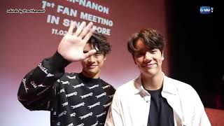 [ SubIndo ] Ohm Nanon 1st Fan Meeting in Singapore #ohmnanon #badbuddyseries