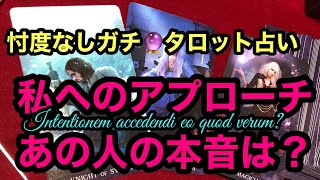 【タロット占い】『私に、アプローチをするあの人の本音は？』忖度無し、カード差し替え無しガチンコ占い