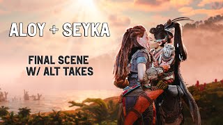 Aloy and Seyka - Final scene with alternative takes - Free cam