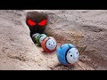 Thomas and Friends Toy Trains There is a ghost in the cave!