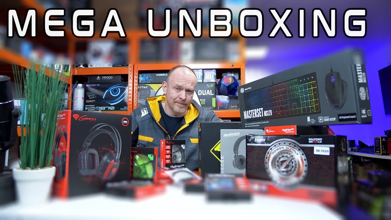Mega Unboxing Youtube