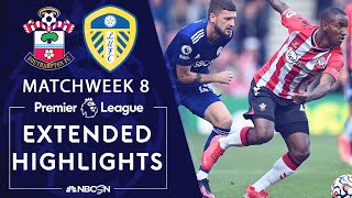 Southampton v. Leeds United | PREMIER LEAGUE HIGHLIGHTS | 10/16/2021 | NBC Sports
