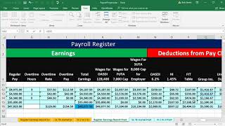 Payroll Comp Problem October Payroll Register