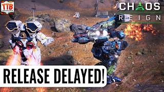 Chaos Reign DELAYED and DLC patch details! DLC8 For Mechwarrior 5 Mercenaries