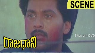 Vinod Kumar Escapes From Mukka's Den | Rajadhani Telugu Movie Scenes