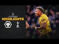 Adama Traore nets winner against Spurs! | Wolves 1-0 Tottenham | Extended highlights