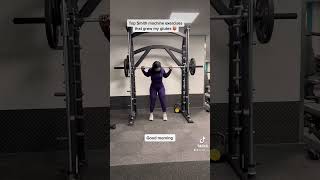 Must do smith machine glutes exercises 🍑🔥🔥🔥