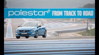 Test Driver 2017 Volvo V60 Polestar in Race