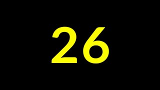 26 Seconds Countdown Timer With Sound Effect