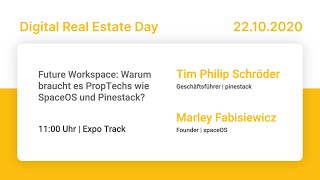 Future Work Spaces – Tim Philip Schröder (Pinestack) und Marley Fabisiewicz (spaceOS)