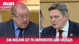 SNP asked to explain the £46 million cut to university and college funding