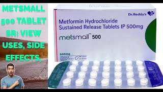 Metsmall 500 Tablet SR View Uses, Side Effects,#medicane #askpharmacist #metformin #metsmall500