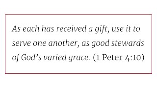 Solid Joys (July 18): God’s Grace in Spiritual Gifts // Devotional by John Piper