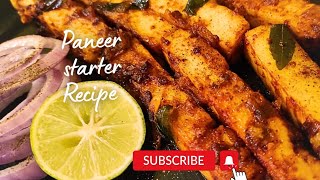 Paneer Recipe||Paneer Starter Recipe||Garlic Paneer Starter Recipe Indian Style by Praner Henshel