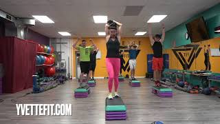 60 Minute – Cardio/Chest/Shoulder/Tricep Bootcamp!!