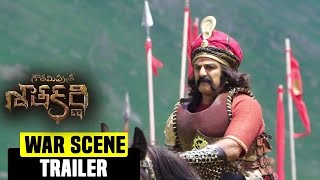 Gautamiputra Satakarni War Scene Trailer | #NBK100 || Balakrishna, Shriya