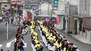 にしきふるさと祭りにてやっさん全員での演舞です☺️