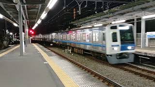 西武鉄道6107F　準急西武新宿行　萩山到着