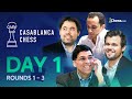 Vishy Returns To Face Magnus, Hikaru & Bassem In A New Format Event | Casablanca Chess 2024 Rds 1-3