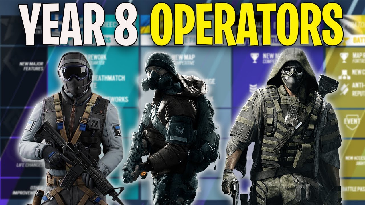 The Year 8 Rainbow Six Siege ROADMAP Is INSANE - YouTube