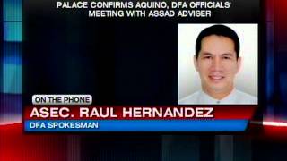 Palace, DFA deny Assad seeking political asylum in Manila