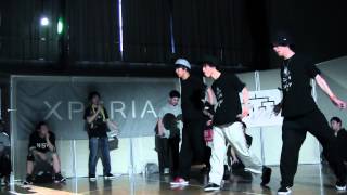 北海道医療大学（Creamy Crew）vs 北海学園大学(クラコットマスカルポーネ) QUARTER FINAL③ / DANCE@LIVE RIZE HOKKAIDO vol.1 2015