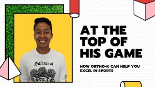 How Ortho-K Helped Jeff Excel At Sports