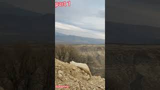 شکار در جاده خطرناک  عجیب ایران کوه زاگرسHunting on a strange anddangerous road #repairing #hunting