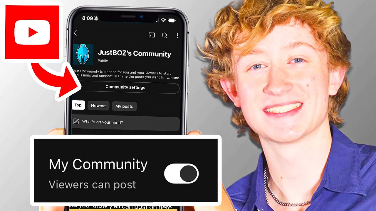 How To Enable New Youtube Communities Feature Step By Step Youtube