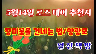 5월14일로즈데이/장미꽃을건네는법/양광모/펄진책방