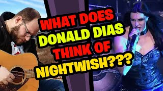 DONALD DIAS reacts to NIGHTWISH!