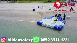 WA + 085233111221 + Toko Kubus Apung, Plastik HDPE Floating Dock Unit +SUKUN MALANG